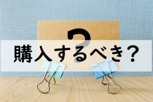 購入するべき