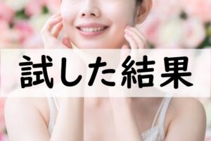 試した結果
