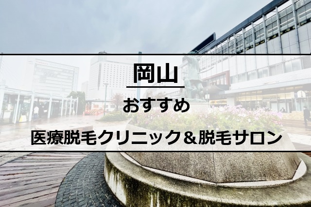 岡山駅前の風景